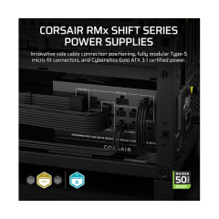 ספק Corsair RM1000x SHIFT 80plus Gold Fully Modular ATX ATX3.1