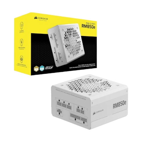 ספק Corsair RM850e ATX3.1 Fully modular 80Plus Gold White