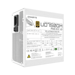 ספק Gigabyte UD750M PG5 V2 ICE 750W 80 Plus Gold ATX 3.1 PCIE 5.1