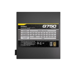 ספק כוח ANTEC ATOM G750 120MM Silent Fan Semi-Modular 80Plus Gold