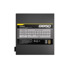 ספק כוח ANTEC ATOM G850 120MM Silent Fan Semi-Modular 80Plus Gold