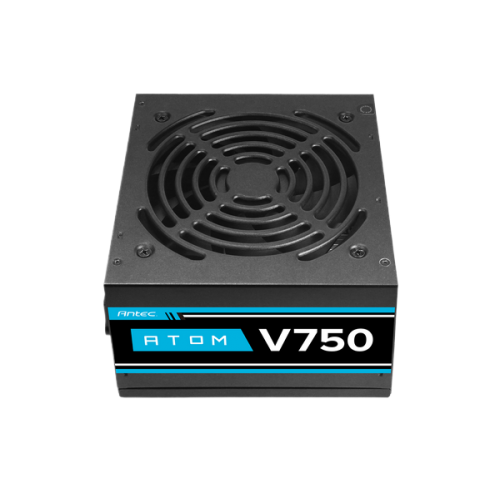 ספק כוח ANTEC ATOM V750 Active PFC 120MM silent fan non-mudular