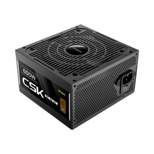 ספק כוח Antec CSK 650DC 650W ATX Non-Modular PSU 80 plus Bronze