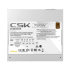 ספק כוח לבן ANTEC CSK 750DC Non-Modular 750W 80 PLUS Bronze 120MM
