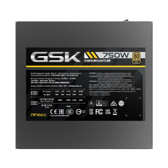 ספק כוח ANTEC GSK 750 ATX3.1 Ready Full-Modular 80Plus Gold