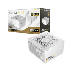 ספק Antec GSK850 V2 WHITE 80 Plus Gold Modular ATX 3.1 PCIE 5.1