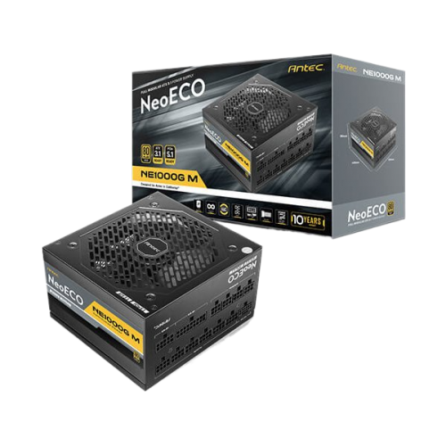 ספק כוח Antec NE1000G M ATX3.1 1000W PCIE5.1 PSU Full-Modular