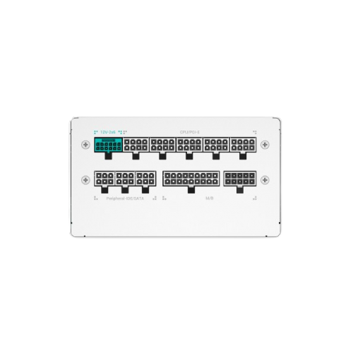 ספק כוח DeepCool PN850M 850W Gold Fully Modular Pcie 5.1 White