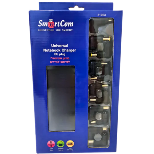מטען אוניברסלי למחשבים ניידים 65W