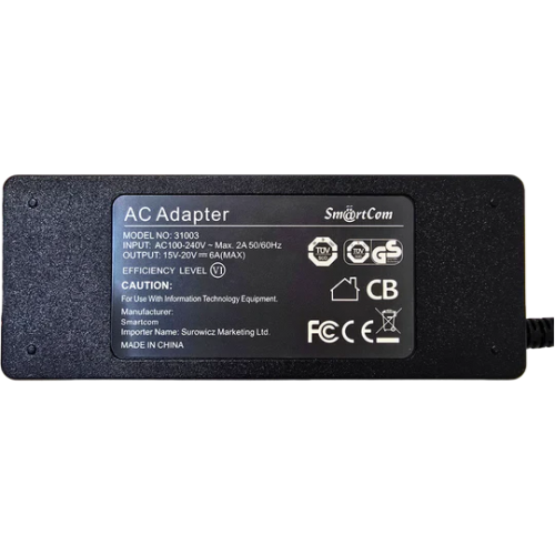 מטען אוניברסלי למחשבים ניידים 65W