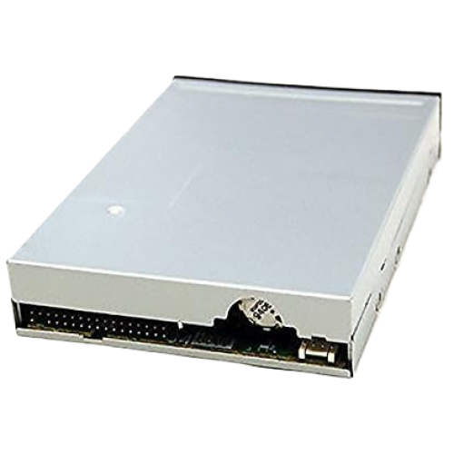 כונן תקליטונים פנימי CH (שחור) 1.44 מגה-בייט כונן תקליטונים 8.9 ס"מ (3.5 אינץ'), קיבולת של עד 1.44 מגה-בייט