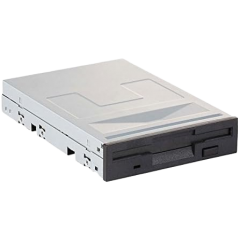 כונן תקליטונים פנימי CH (שחור) 1.44 מגה-בייט כונן תקליטונים 8.9 ס"מ (3.5 אינץ'), קיבולת של עד 1.44 מגה-בייט