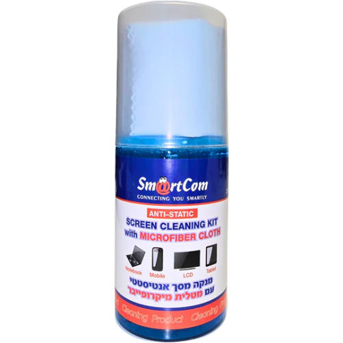 ערכת ניקוי למסכים 200 מ"ל