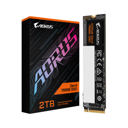 דיסק פנימי AORUS Gen4 7000E 2TB SSD NVME 2280