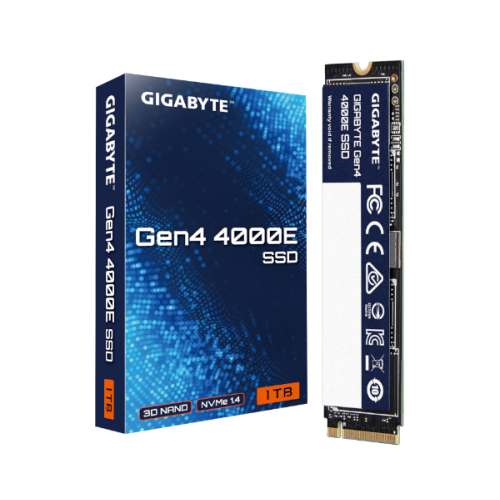 דיסק פנימי Gigabyte 4000E 1TB Gen4 SSD NVME 2280