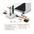 תחנת עגינה לדיסקים MAIVO Type-C to M.2/NVME Plus Card Reader