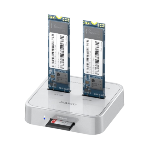 תחנת עגינה לדיסקים MAIVO Type-C to M.2/NVME Plus Card Reader