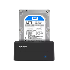 תחנת עגינה לדיסק בודד 3.5/2.5 MAIVO Single HDD DOCKING STATION