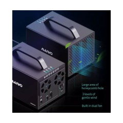 מארז ל4 דיסקים תומך RAID MAIVO 4X3.5inch USB3.1 TYPE-C HDMI
