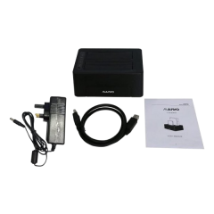תחנת עגינה ושכפול לשני דיסקים 3.5/2.5 MAIVO USB3.0 Dual Bay