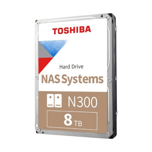 דיסק פנימי TOSHIBA N300 NAS SYSTEM 8TB 3.5 HDD 7200RPM