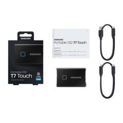 דיסק חיצוני SAMSUNG Portable SSD T7 TOUCH USB 3.2 500GB