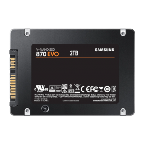 דיסק פנימי Samsung SSD 870 EVO 2TB SATA III 2.5