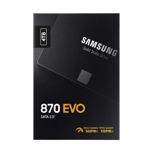 דיסק פנימי SAMSUNG EVO 870 4TB SSD SATA III 2.5 inch