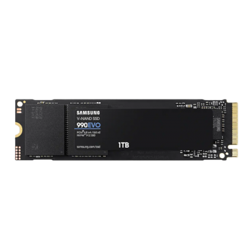 דיסק פנימי Samsung 990 EVO 1TB PCIE4.0X4/5.0X2 NVME gen 4/5