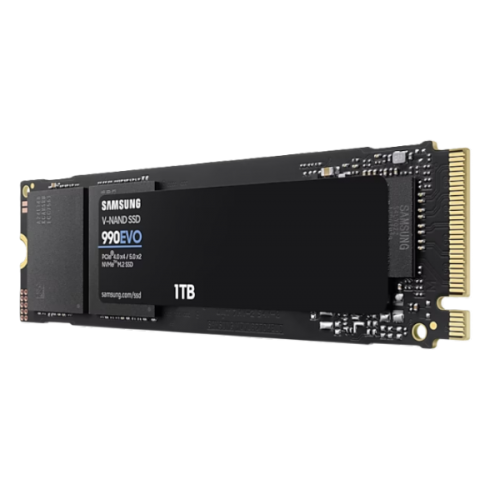 דיסק פנימי Samsung 990 EVO 1TB PCIE4.0X4/5.0X2 NVME gen 4/5