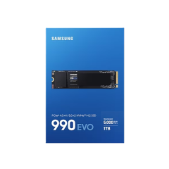 דיסק פנימי Samsung 990 EVO 1TB PCIE4.0X4/5.0X2 NVME gen 4/5