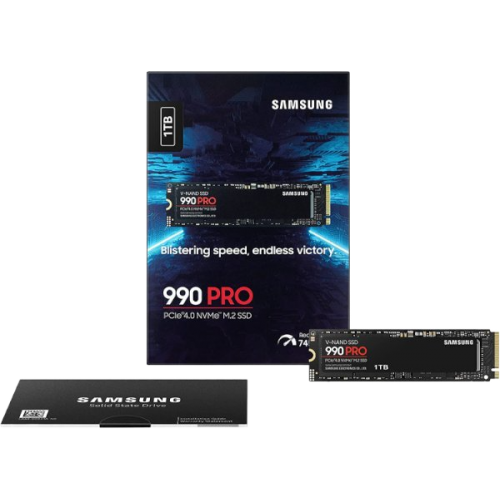 דיסק פנימי Samsung 990 PRO 1TB GEN4 up to 7450 read 6900 Write