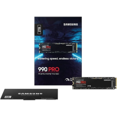 דיסק פנימי Samsung 990 PRO 2TB GEN4 up to 7450 read 6900 Write