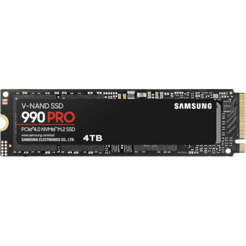 דיסק פנימי Samsung 990 PRO 4TB GEN4 up to 7450 read 6900 Write