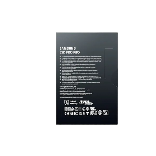 דיסק פנימי Samsung 9100 PRO 1TB Gen5 M.2 NVME 2.0 14700/13300 RW