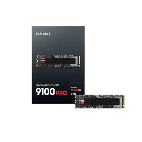 דיסק פנימי Samsung 9100 PRO 2TB Gen5 M.2 NVME 2.0 14800/13400 RW