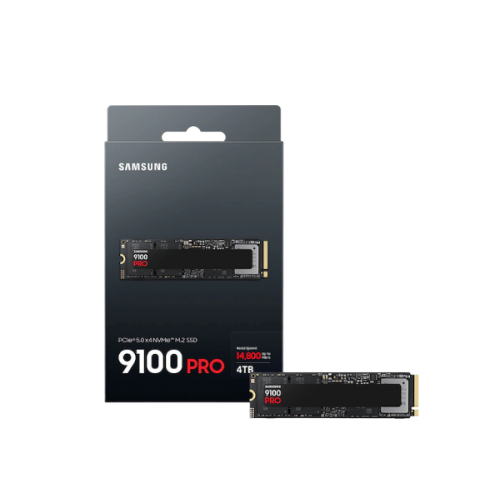 דיסק פנימי Samsung 9100 PRO 4TB Gen5 M.2 NVME 2.0 14800/13400 RW