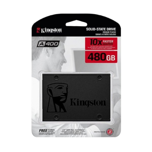 דיסק פנימי 2.5 Kingston A400 480GB SSD 3D NAND