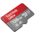 כרטיס זכרון SanDisk 128GB Ultra microSDXC UHS-I Up to 140MB/s C10