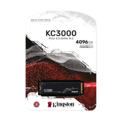דיסק פנימי Kingston KC3000 4096GB NVME Gen4 7000/7000 R/W