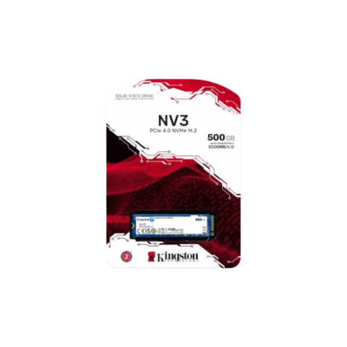 דיסק פנימי Kingston NV3 500GB NVME GEN 4.0 M.2 2280 5000/3000Mb/s