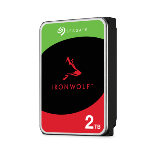 דיסק פנימי Seagate IronWolf 2TB NAS HDD 3.5 5400RPM 256MB Cache