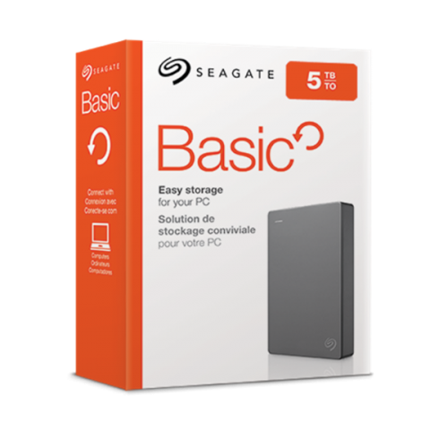 דיסק חיצוני SEAGATE Basic Portable Drive 5TB 2.5 usb 3.0