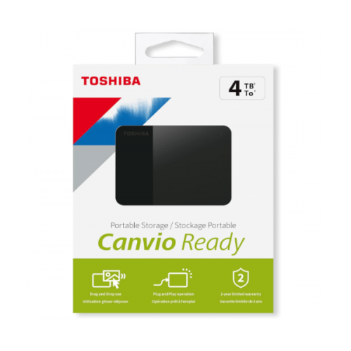 דיסק חיצוני TOSHIBA Canvio Ready 4TB 2.5 USB 3.2