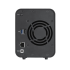 שרת אחסון Terramaster F2-212 2-BAY NAS 1619B 1GB 1GbE