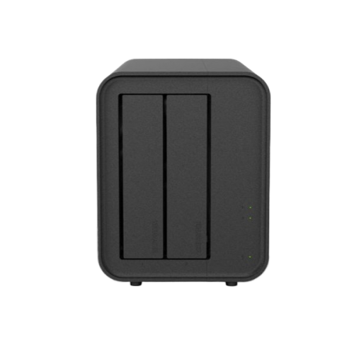 שרת אחסון Terramaster F2-424 2-BAY NAS N95 8GB DDR5 2.5GbE