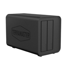 שרת אחסון Terramaster F2-424 2-BAY NAS N95 8GB DDR5 2.5GbE