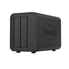 שרת אחסון Terramaster F2-424 2-BAY NAS N95 8GB DDR5 2.5GbE