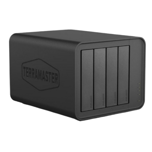 שרת אחסון Terramaster F4-212 4-BAY NAS 1619B 2GB 1GbE