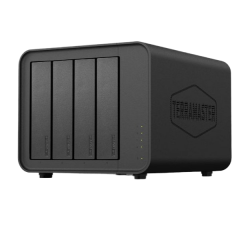 שרת אחסון Terramaster F4-424 4-BAY NAS N97 8GB DDR5 2.5GbE